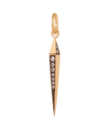 White Diamond Obelisk Charm