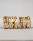 White Diamond Baguette Ratio Band