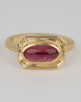 Pink Tourmaline Radiance Ring