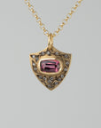 Garnet Shield Tag