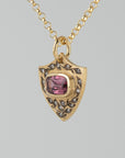 Garnet Shield Tag