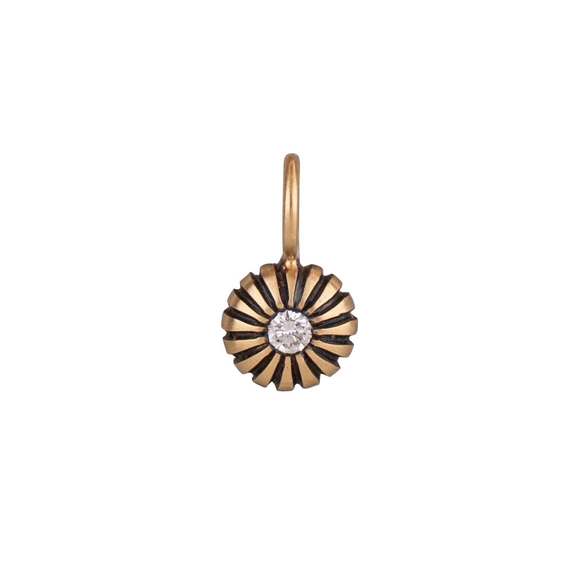 Anemone Diamond Charm