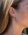 Stargazer Garnet Earrings