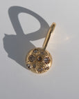 Spaceball Charm with Champagne Diamonds